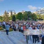 Във Варна протестираха в подкрепа на кмета Благомир Коцев