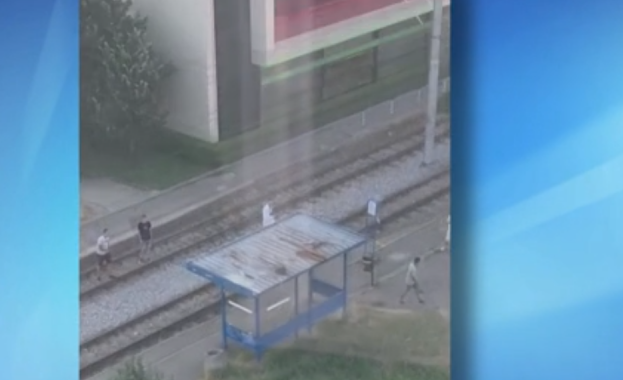 Пореден сигнал за вандализъм в София На кадрите които зрители