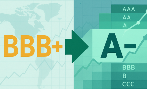 Scope Ratings повиши дългосрочния кредитен рейтинг на България на A