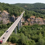 Ремонтирани са фугите на моста над р. Велека на път I-9 Бургас - Малко Търново при с. Звездец