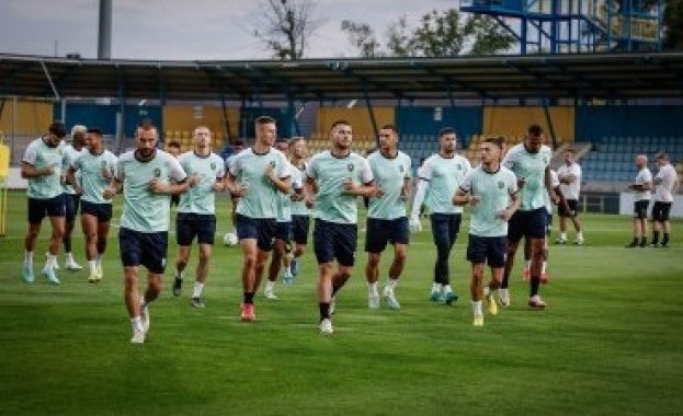 Отборът на Лудогорец проведе заключителното си занимание преди утрешния мач реванш