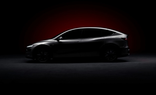 Днес китайското подразделение на Tesla разпространи две изображения на нова