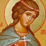 Св. вмчца Христина. Св. мчци князе Борис и Глеб