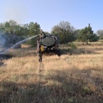 Военнослужещи участват в гасенето на големите пожари в областите Благоевград, Хасково и Ямбол