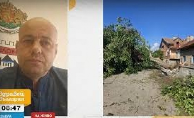 Ураганна стихия с разрушителна сила премина през община Белово нанасяйки