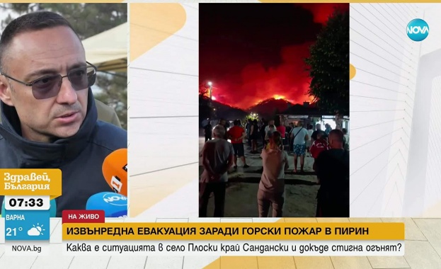 Той заяви че днес се очаква да пристигнат шест хеликоптера