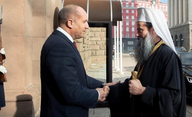 Президентът Румен Радев и патриарх Даниил Проектът ще свърже