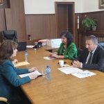 И.ф. главен прокурор Борислав Сарафов проведе работна среща с омбудсмана Велислава Делчева
