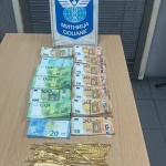 Недекларирани валута и злато за близо 330 000 лева откриха митническите служители на МП Капитан Андреево