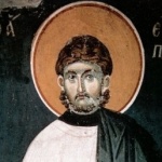 Св. мчк и архидякон Евпъл. Св. мчца Сосана девица (вечерта – Вечерня с Молебен канон на Пресвета Богородица)