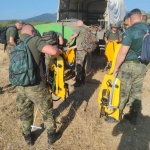 Военнослужещи за пореден ден помагат в гасенето на големите пожари в страната