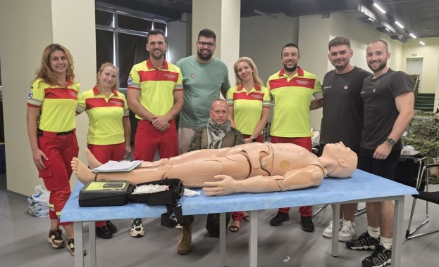 Един от най добрите отбори в света тренира български реанимационен екип