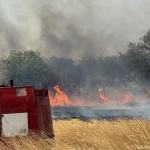 Мъж е задържан за пожара във вилната зона на Българово