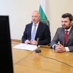 Росен Желязков и Георг Георгиев проведоха видеоконферентен разговор с украинския премиер Юлия Свириденко