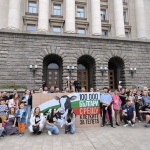 Стена от подписи пред парламента: 110 000 поискаха забрана на клетките за телета