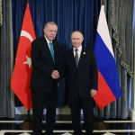 Путин се срещна с Ердоган и похвали Турция за усилията за връщането на мира в Украйна