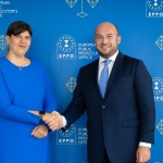 Министър Георгиев информира Лаура Кьовеши за изготвените промени в НК, свързани с ефективното функциониране на Европейската прокуратура в България