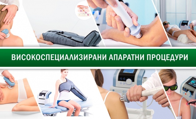 Удърно вълнова shock wave текар високоинтензивна лазерна терапия и пресотерапия