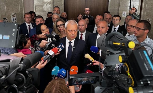 Костадин Костадинов: Държавата е в катастрофа, отиваме при народа, за да му вдъхнем вяра