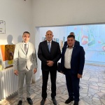 Президентът Румен Радев бе посрещнат от кмета на „ЛЕВИЦАТА!” в Гулянци Лъчезар Яков