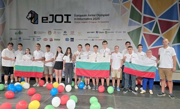 Едни от най добрите български ученици спечелиха 5 медала от деветата