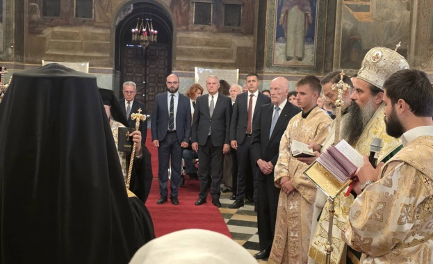 Председателят на ПП АБВ Румен Петков присъства на църковния ритуал