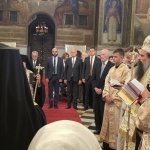 Румен Петков присъства на освещаването на реставрираните паметни плочи в Патриаршеската катедрала „Св. Александър Невски“