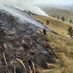 Продължава потушаването на пожара в ПП "Рилски манастир"