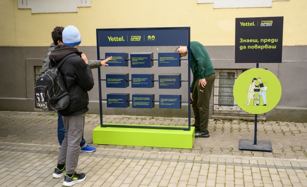 Забавни игри от Yettel учат деца и родители на дигитална безопасност в Mall of Sofia на прага на новата учебна година