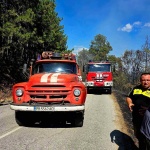 Голям пожар край Горнослав, спряно е електричеството над Асеновград