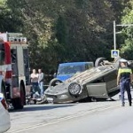 Тежка катастрофа на булевард "Драган Цанков" в София, двама са загинали