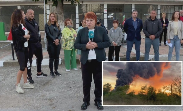 Пети ден след пожара в бившата рафинерия Плама край Плевен
