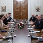 Президентът Радев се срещна с представители на международни медийни организации