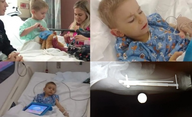 Малкият Никола е изпълнен с живот и обича да играе