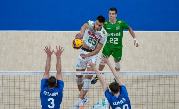 Българският национален отбор по волейбол продължава да лети на световното