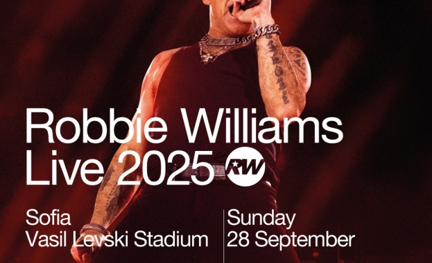Роби Уилямс ще има концерт на стадион „Васил Левски“ тази вечер