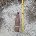 Военнослужещи от Сухопътните войски унищожиха невзривен боеприпас, открит в област Шумен