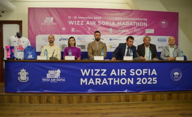 Wizz Air Sofia Marathon 2025 с нова визия, социална кауза и рекордни над 8000 участници от 66 държави