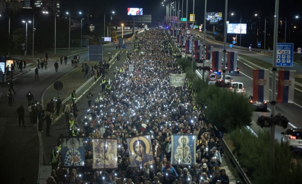 11 месеца след трагедията в Нови Сад: Граждани почетоха жертвите и поискаха справедливост 
