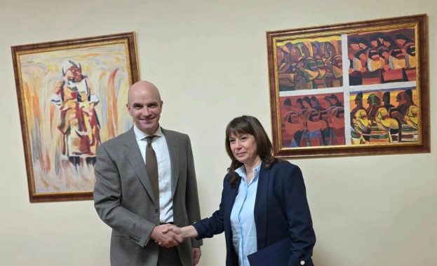 Омбудсманът Велислава Делчева се срещна с посланика на Великобритания у нас Н. Пр. Натаниел Копси