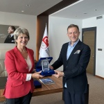 Весела Лечева се срещна с президента на Турския олимпийски комитет в Истанбул