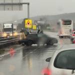 Катастрофа предизвика километрично задръстване на автомагистрала "Тракия"