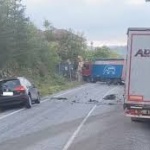 Катастрофа между ТИР и кола в Прохода на Републиката, движението е затруднено