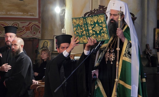 Негово светейшество българският патриарх Даниил отслужи Божествена света литургия тази