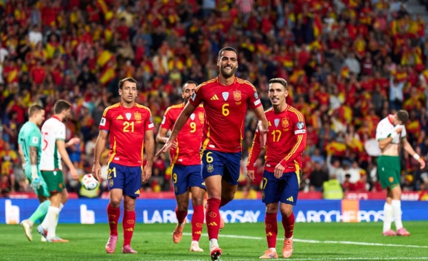 България отстъпи с 0 4 срещу европейския шампион Испания в среща