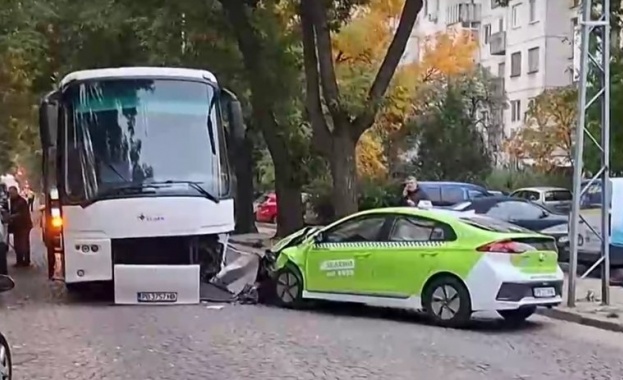 Тежка катастрофа стана тази сутрин в Пловдив Затворена е част