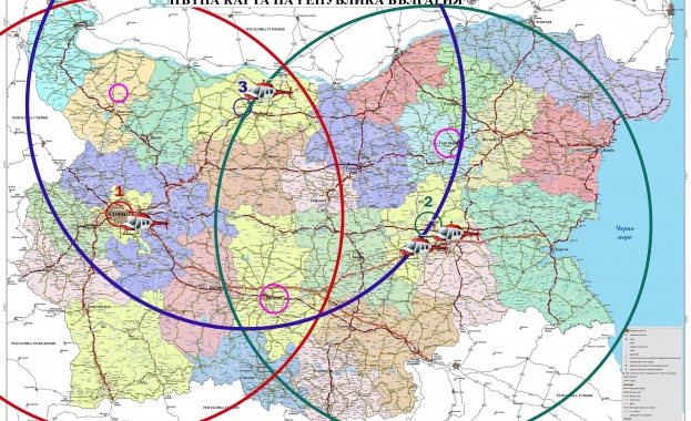 Четвъртият хеликоптер за спешна медицинска помощ по въздуха вече е в България