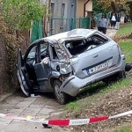 Висока скорост и неправилно изпреварване са причините за инцидента в Лом, при който кола помете жена на тротоар