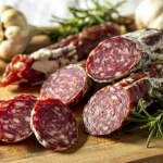 Занаятчийски колбаси и разнообразие от сезонни плодове и зеленчуци на фермерския пазар на Lidl