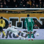 Лудогорец поведе, но въпреки това загуби при гостуването си на Йънг Бойс в Лига Европа